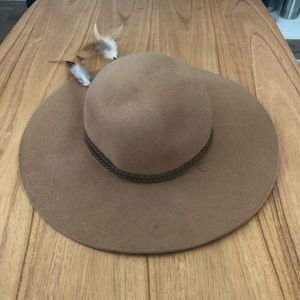Boutique felt sun hat